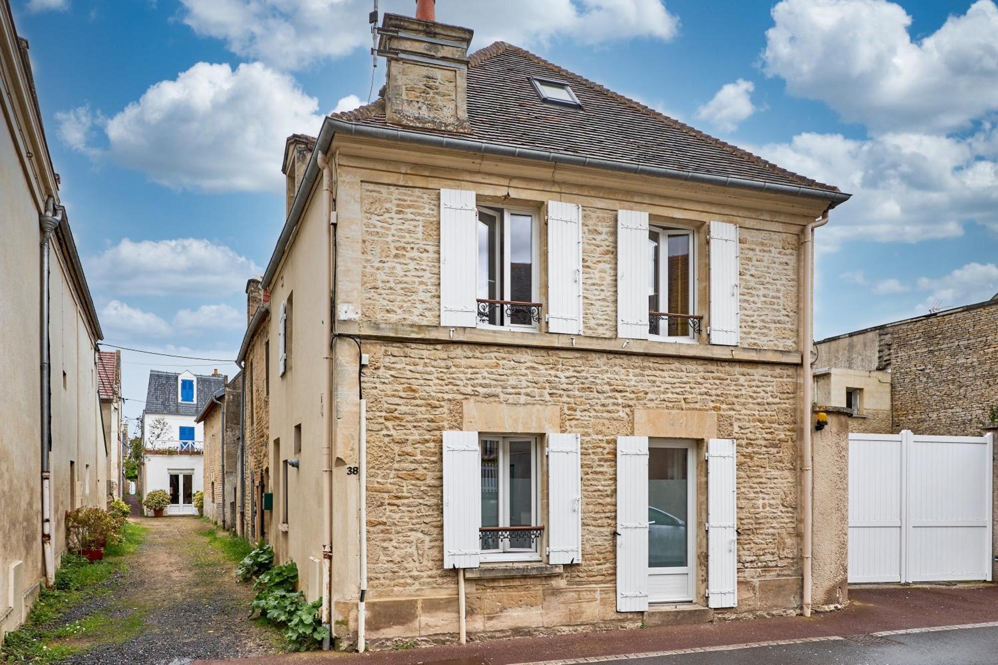 La Maison Du Pecheur - A 250 M De La Plage Saint-Aubin-Sur-Mer  Zewnętrze zdjęcie