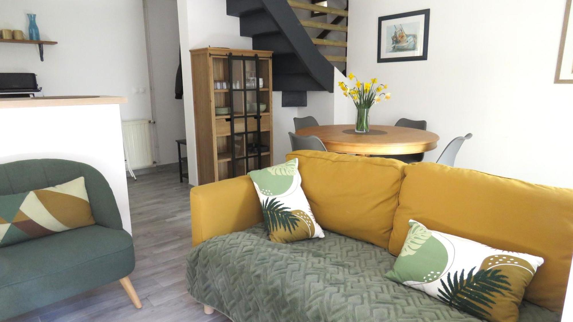 La Maison Du Pecheur - A 250 M De La Plage Saint-Aubin-Sur-Mer  Zewnętrze zdjęcie